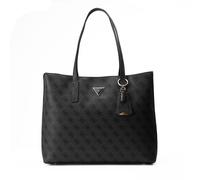 Guess Meridian Bolsa shopping gris oscuro, imitación de cuero, mujer