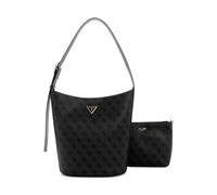 Guess Bolsa de hombro Meridian II Bucket 24 cm Gris