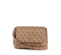 Guess Meridian Bandolera marrón claro, imitación de cuero, mujer