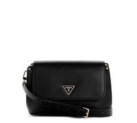 GUESS Meridian II Flap Crossbody, Bolso de Mano Mujer, Negro, Talla Unica