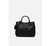 Guess Meridian Bolso de mano negro, imitación de cuero, mujer