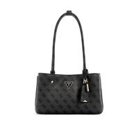 GUESS Meridian II Shoulder Satchel Bag Coal Logo