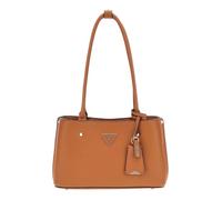 GUESS Meridian Shoulder Satchel, Hand Bag Women, coñac, One Size