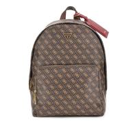 GUESS Milano Backpack Brown/Ochre/Burgundy