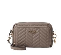 Guess Mini Bandolera Anning Pespunteada Dark Taupe | Comprar Dark Taupe n/a