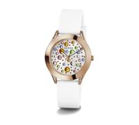 Guess- Mini Reloj Wonderlust Blanco Oro Rosado- Accessories- Mujer- Multicolor- ONE SIZE- Mini Reloj Wonderlust Blanco Oro Rosado