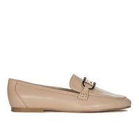 Guess- Mocasines de Cuero- Shoes- Mujer- Beige- 36 EU- Mocasines de Cuero