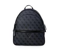 Mochila Rucksack Con Cierre Frontal Logo 4G De Guess Para Mujeres En Carbón