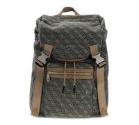 GUESS mochila de ocio Berlin Backpack Sand Warm Vintage gris azulado