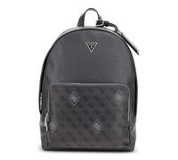 GUESS mochila de ocio con compartimento para portátil Milano Backpack Black/White gris oscuro