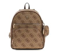 GUESS mochila de ocio con compartimento para portátil Power Play II Tech Backpack Latte Logo/Brown marrón claro