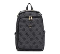 GUESS mochila de ocio con compartimento para portátil U-Zip Backpack Coal Logo gris oscuro