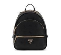 GUESS Mochila de poliuretano Manhattan texturizada negra