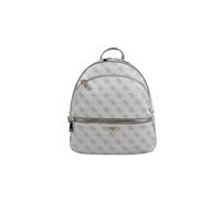 GUESS mochila de ocio Manhattan II Backpack Dark Taupe Logo marrón topo