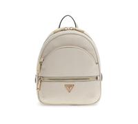 Guess mochila de ocio Manhattan II Backpack Stone Logo crema