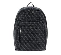 GUESS mochila de ocio mochila escolar Vezzola Backpack Dark Black negro
