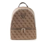 GUESS mochila Follie Travel Small Backpack Latte Logo beige