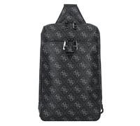 Guess Milano Mochila sling negro, imitación de cuero, hombre, 3L