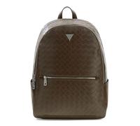 GUESS mochila para el portátil con compartimento para portátil Torino Backpack Dark Olive marrón
