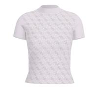 Guess - Mock Neck T-Shirt - Tops - Mujer - Blanco - S -
