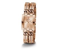 Guess Reloj Mod ID – Acero inoxidable para mujer, oro rosa, lujoso, talla única