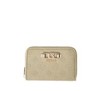 GUESS Monedero Anise SLG Zip Around Wallet Sage Logo Caqui