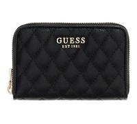 GUESS Monedero Atabey SLG Medium Zip Around Wallet Black Negro