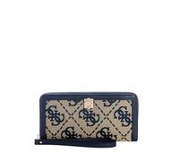 GUESS monedero Audrey Logo SLG Zip Around Wallet L Navy Logo