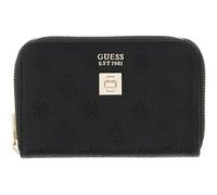 GUESS Monedero Audrey SLG Zip Around Wallet Black Negro