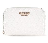 GUESS monedero Betula SLG Medium Zip Around Wallet White