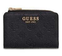GUESS Monedero Blake SLG Zip Around Card Case Black Logo Negro