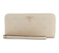 GUESS Monedero Blake SLG Zip Around Wallet Bone Logo Beige