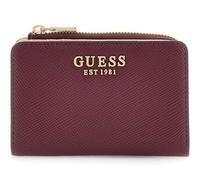 GUESS Monedero Bolena SLG Zip Around Card Case Wine Burdeos