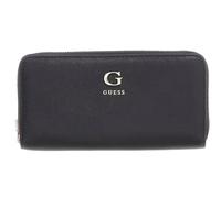 GUESS Monedero Coleen SLG Zip Around Wallet Black Negro
