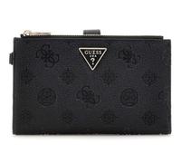 GUESS Monedero Cresidia II SLG Double Zip Organizer Black Negro