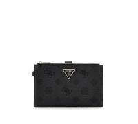 GUESS Monedero Cresidia II SLG Double Zip Organizer Black Negro