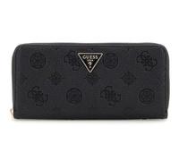 GUESS Monedero Cresidia II SLG Large Zip Around Wallet Black Negro