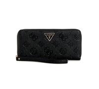 Guess Monedero Cresidia II SLG Large – Cierre de cremallera – Negro