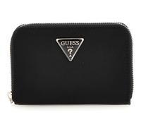 GUESS Monedero Eco Gemma SLG Medium Zip Around Wallet Black Negro