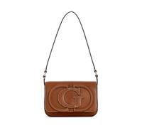 GUESS Monedero Ella Logo SLG Zip Around Stone Logo Crema