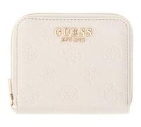 GUESS Monedero Ella Logo SLG Zip Around Stone Logo Crema