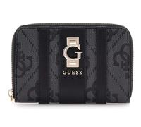 GUESS Monedero Erenia Zip Around Wallet Coal Logo Gris Oscuro