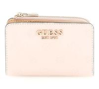 GUESS Monedero Estuche de Tarjetas Phoebe SLG Zip Around Card Case Rose Water Logo Rosa