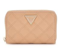 GUESS Monedero Giully II SLG Medium Zip Around Wallet Beige marrón Claro