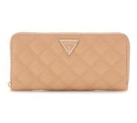 GUESS Monedero Giully II SLG Zip Around Wallet Beige marrón Claro