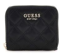 GUESS Monedero Giully II SLG Zip Around Wallet Black Negro