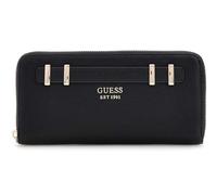 GUESS Monedero Gregoria SLG Large Zip Around Wallet Black Negro