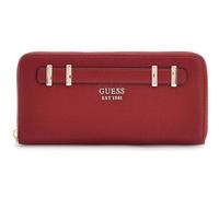 GUESS Monedero Gregoria SLG Large Zip Around Wallet Red Rojo Oscuro