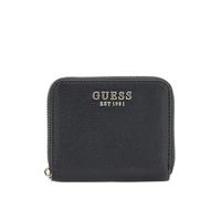 GUESS Monedero Gregoria SLG Small Zip Around Wallet Black Negro