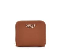 GUESS Monedero Gregoria SLG Small Zip Around Wallet Cognac marrón